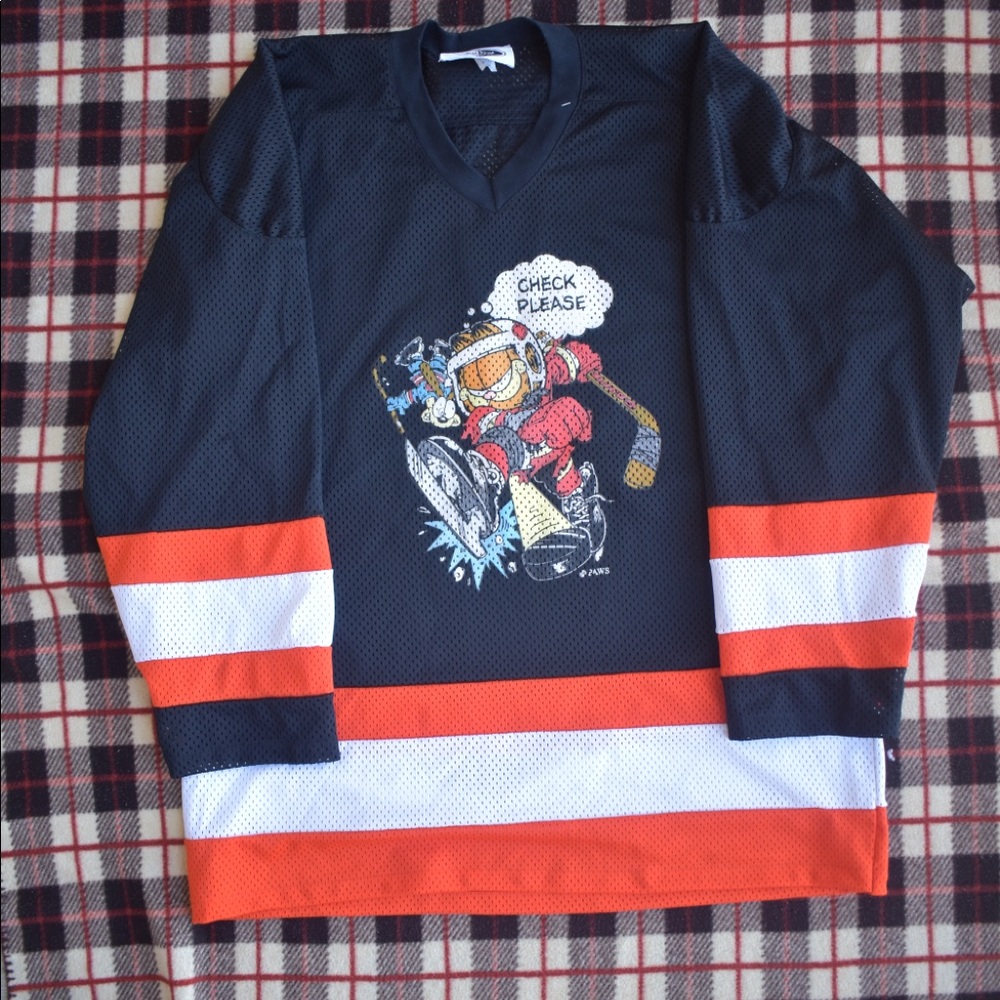 Garfield hockey jerseys.